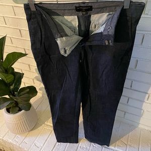 Banana Republic Size 0 Avery Chambray Trousers